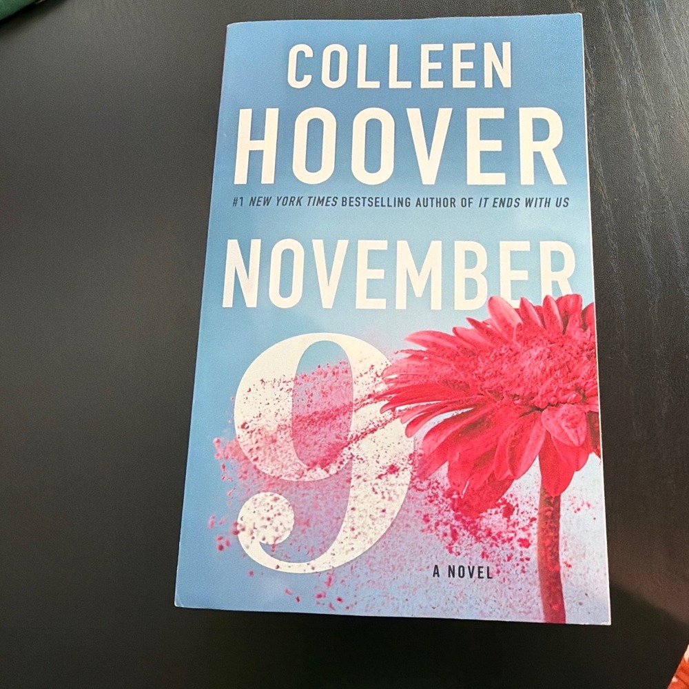 Colleen Hoover November 9 Paperback Romance Novel ISBN 9781501110344